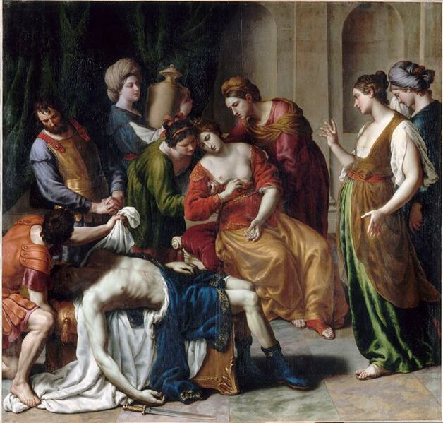Αρχείο:Alessandro Turchi - The death of Cleopatra.jpg
